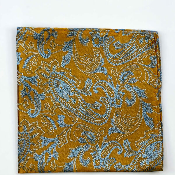 NÄSDUK | PAISLEY | ORANGE SIDEN